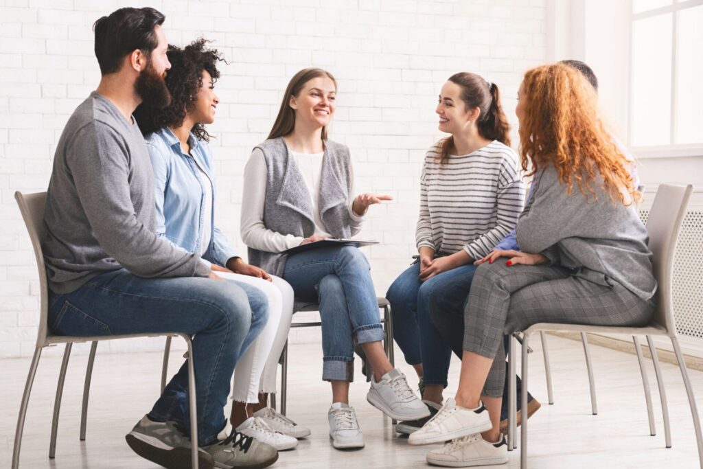 Group of patients at lake avenue recovery in massachusetts discussing Can you overdose on dmt 