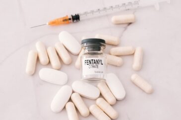 picture of fentanyl sitting on the table